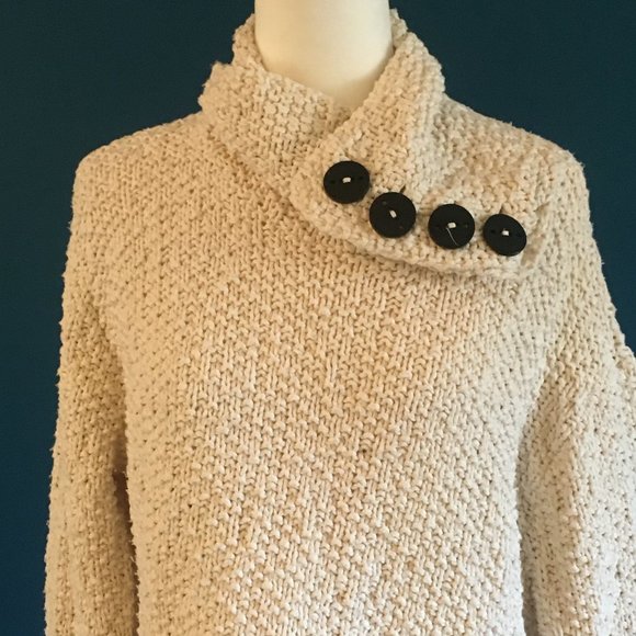Chunky cream sweater by Willlow - Picture 7 of 9
